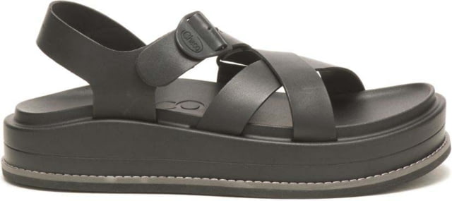 Chaco Townes Midform Sandals - Womens Black 9