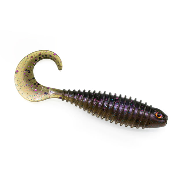Chasebaits Curly Bait Soft Bait 8 3in Plum