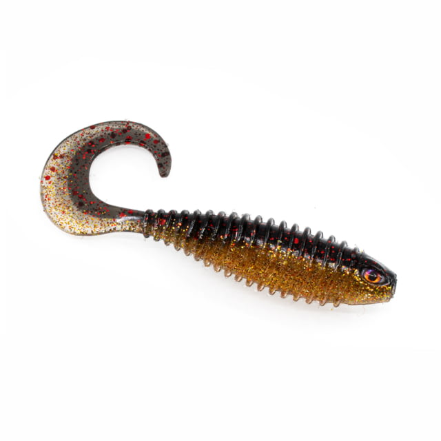 Chasebaits Curly Bait Soft Bait 8 4in Blood Gold