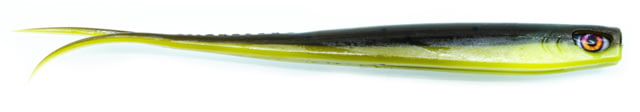 Chasebaits Fork Bait Soft Bait 10 3in Lime Tiger