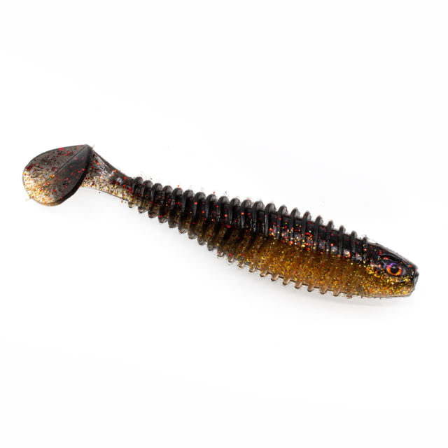 Chasebaits Paddle Bait Soft Bait 10 3in Blood Gold