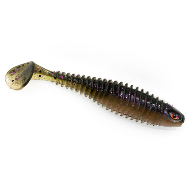 Chasebaits Paddle Bait Soft Bait 10 4in Plum