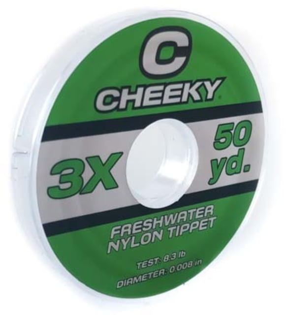 Cheeky Fishing Freshwater Tippet 3X Clear