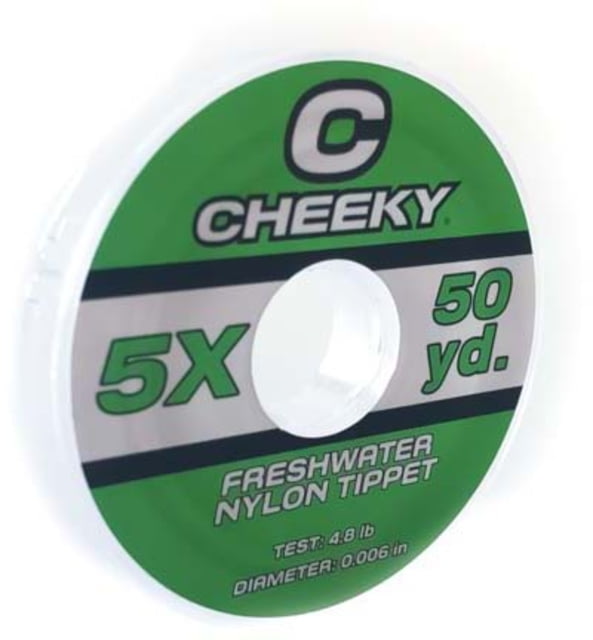 Cheeky Fishing Freshwater Tippet 5X Clear