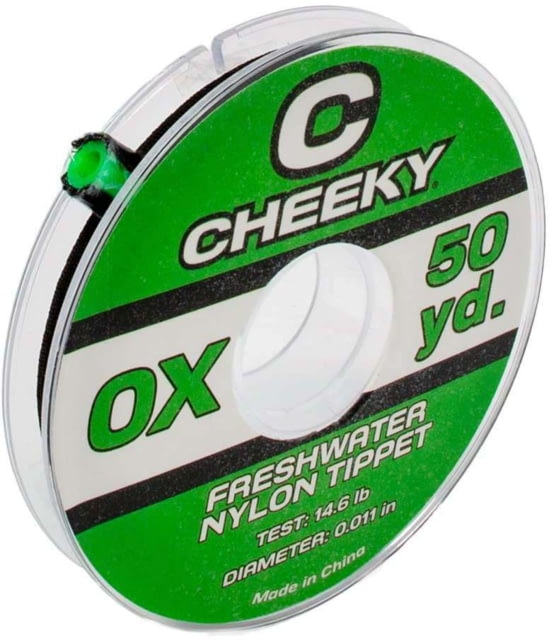 Cheeky Fishing Freshwater Tippet 0X Clear