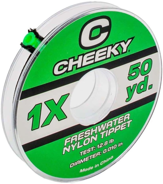 Cheeky Fishing Freshwater Tippet 1X Clear