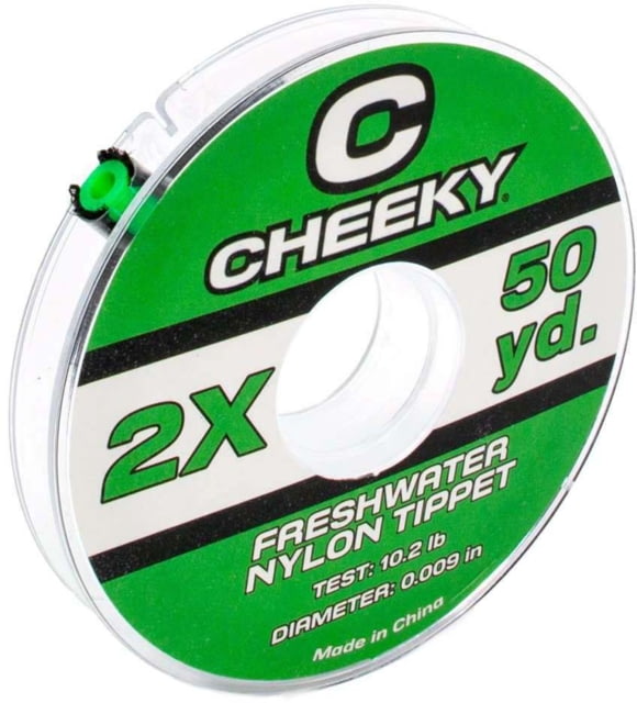 Cheeky Fishing Freshwater Tippet 2X Clear