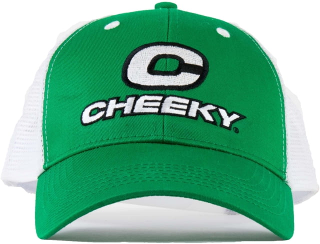 Cheeky Fishing Logo Hat Green/White One Size