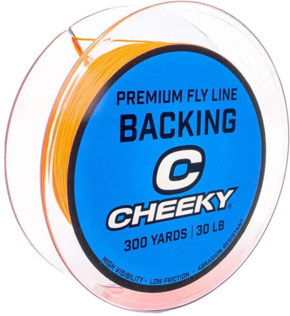 Cheeky Fishing Premium Fly Line Backing 30 lb Orange