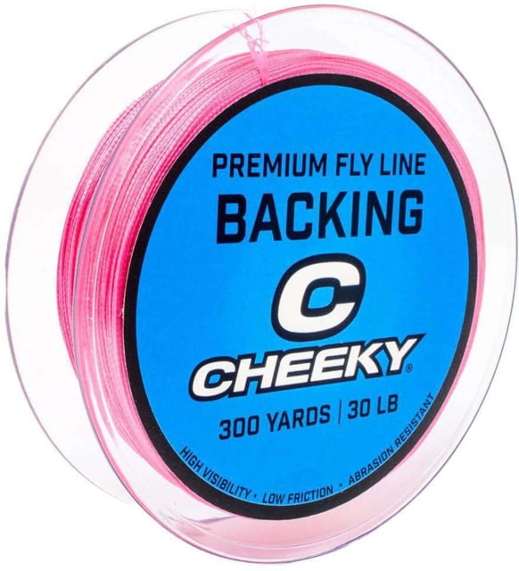 Cheeky Fishing Premium Fly Line Backing 30 lb Pink