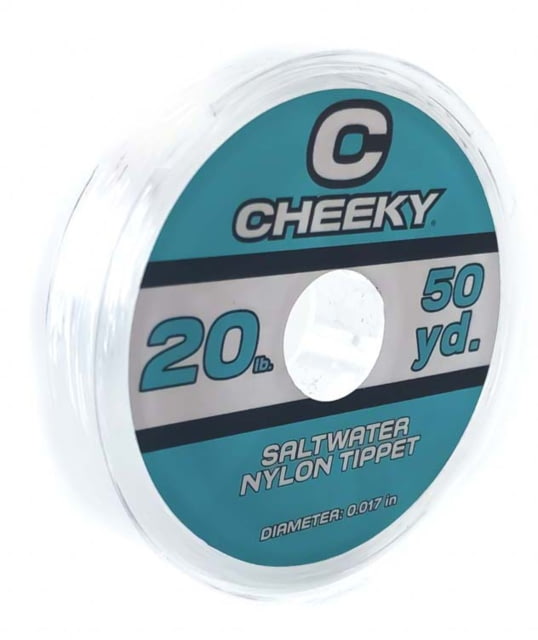 Cheeky Fishing Saltwater Tippet 20 lb Clear