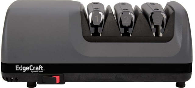Chef's Choice Model 323 Electric Knife Sharpener 2-Stage 20-Degree Dizor Gift Box Gray