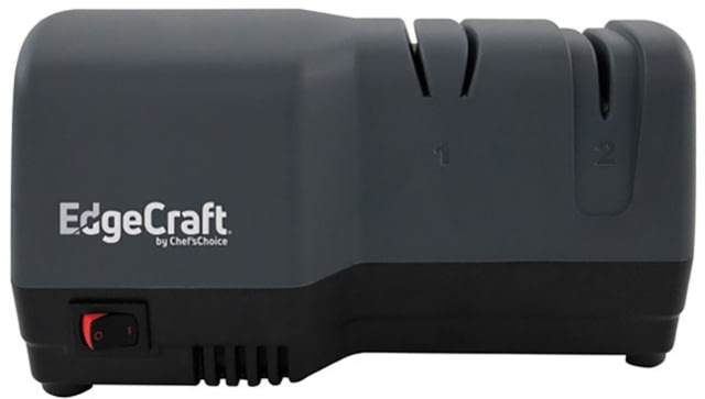 Chef's Choice EdgeCraft Model E270 Hybrid Knife Sharpener 3-Stage 20-Degree Dizor Charcoal Grey/Stainless