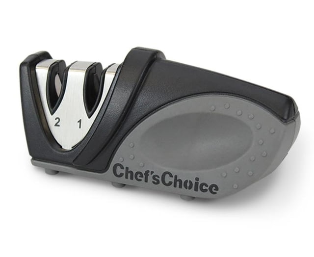 Chef's Choice Model 476 Mouse Manual Knife Sharpener 2-Stage 20-Degree Dizor Charcoal Grey/Black