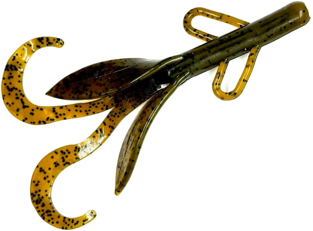 Chompers Boss Hawg Creature Bait 1 6in Green Pumpkin