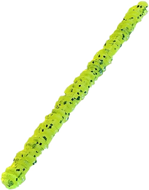 Chompers Centipedes Creature Bait 1 4.25in Chartreuse Pepper