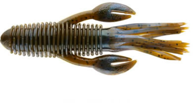 Chompers Craw Tube Soft Bait Magic swirl