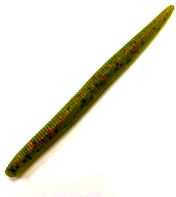 Chompers Finess Rig Worm 1 4in Watermelon/Red Flake