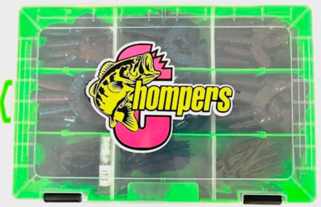 Chompers Grub Kit - 68 Pieces Green