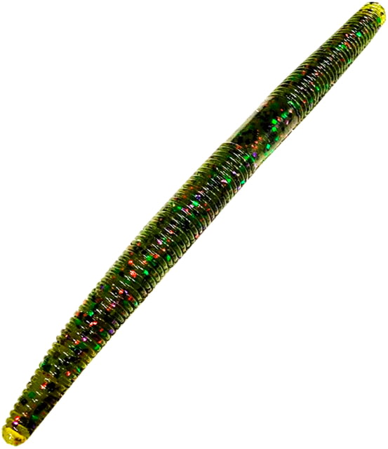 Chompers Salty Sinker Worm 1 5in Watermelon Candy/Red Flake