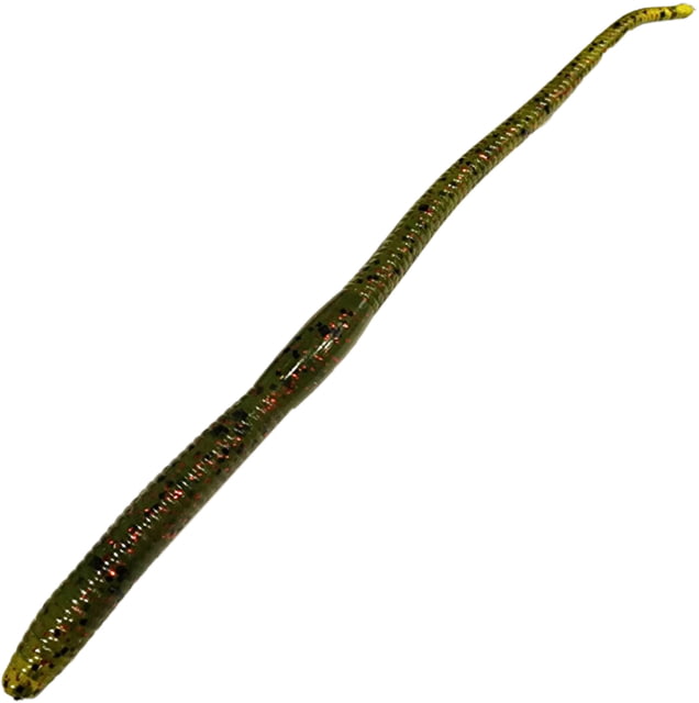 Chompers Shaky Worm 1 6in Watermelon/Red Flake