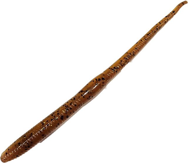 Chompers Shaky Worm 1 8in Gold Pumpkin