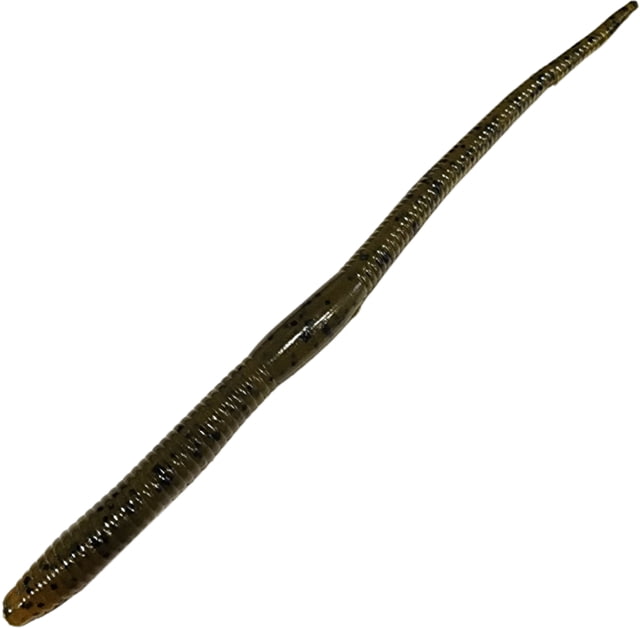 Chompers Shaky Worm 1 6in Green Pumpkin