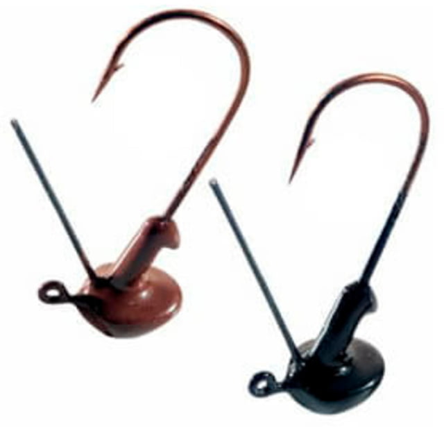Chompers Stand-Up Jighead 1/4 oz- 8 Pack Brown