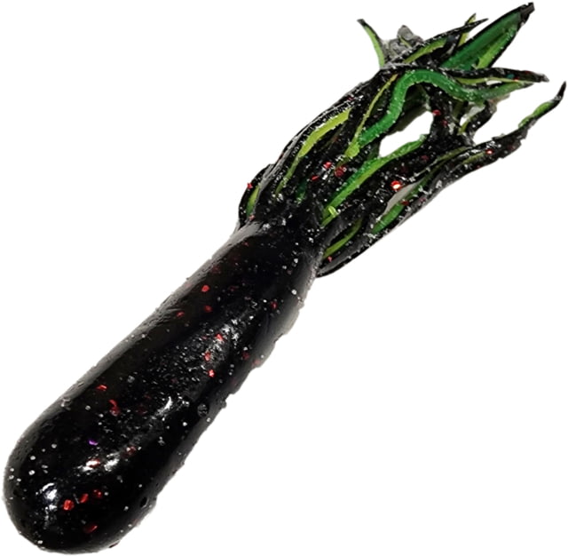 Chompers Ultra Pro Tube 1 4in Black Neon/Chartreus Tail