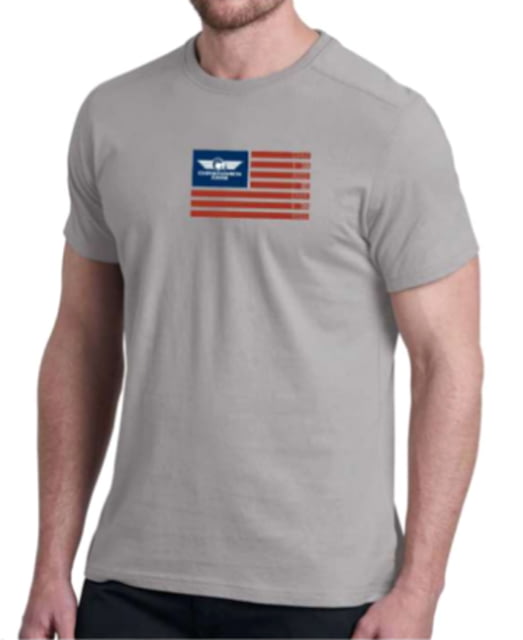 Christensen Arms Barrel Flag SS Tee - Mens Ash Gray XL