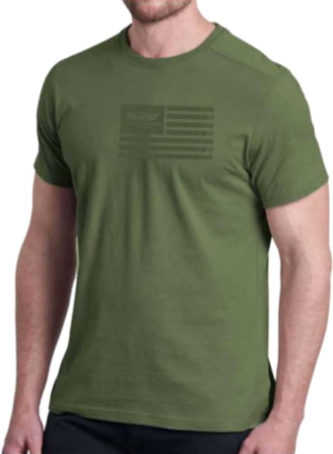 Christensen Arms Barrel Flag Tonal SS Tee - Mens Olive 2X