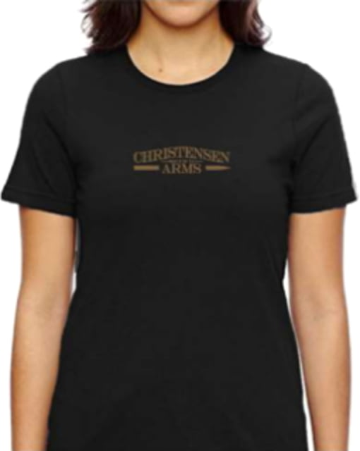 Christensen Arms Bullet & Barrel Wordmark SS Tee - Womens Black XL