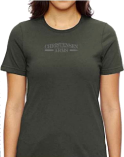 Christensen Arms Bullet & Barrel Wordmark SS Tee - Womens Carbon XS