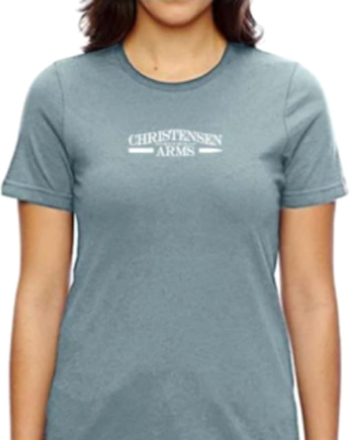 Christensen Arms Bullet & Barrel Wordmark SS Tee - Womens Denim L