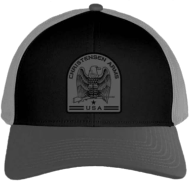 Christensen Arms Classic Eagle 2-Tone Trucker - Mens Black/Gray OSFM