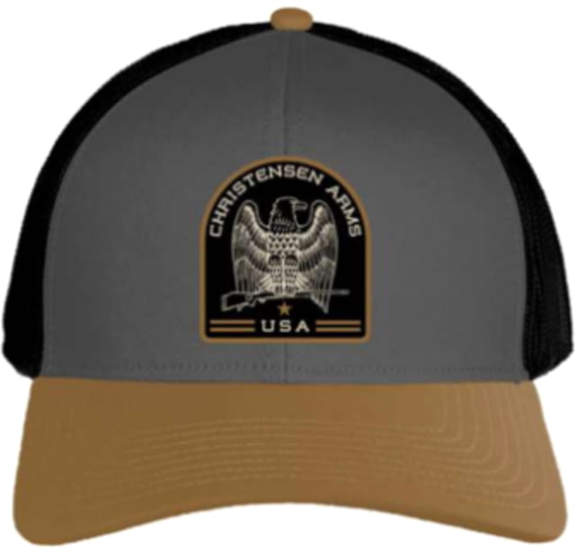 Christensen Arms Classic Eagle 2-Tone Trucker - Mens Carbon/Dark Khaki OSFM