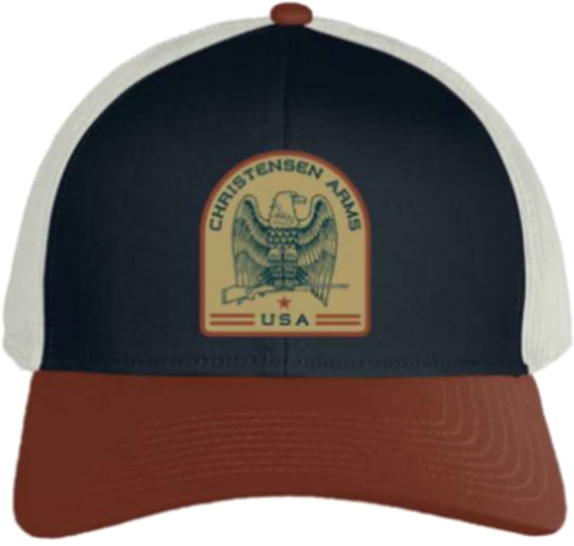 Christensen Arms Classic Eagle 2-Tone Trucker - Mens Navy/Rust Red OSFM