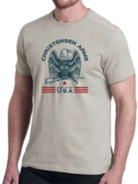 Christensen Arms Classic Eagle SS Tee - Mens Khaki 3X