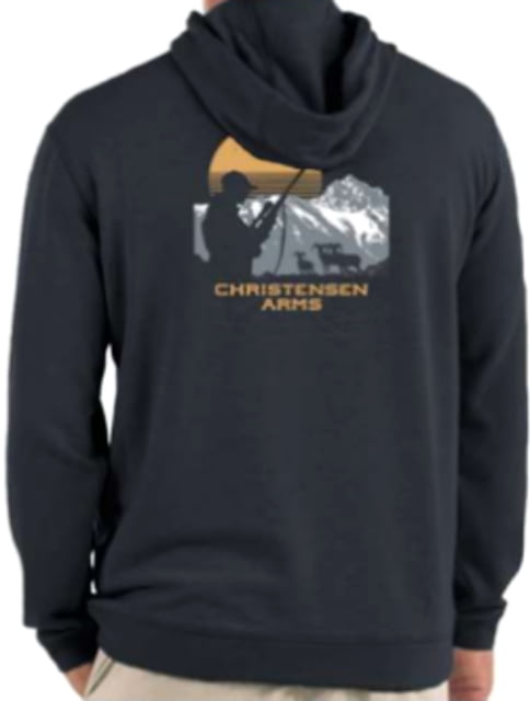 Christensen Arms Hunter Silhouette Full Zip Hoodie - Mens Carbon 4X