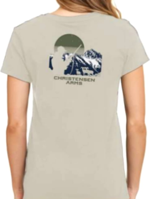 Christensen Arms Hunter Silhouette SS Tee - Womens Sand L