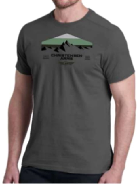 Christensen Arms Mountain Gradient SS Tee - Mens Carbon XL