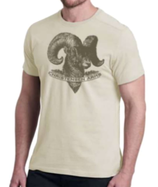 Christensen Arms Ram Graphic SS Tee - Mens Sand 3X