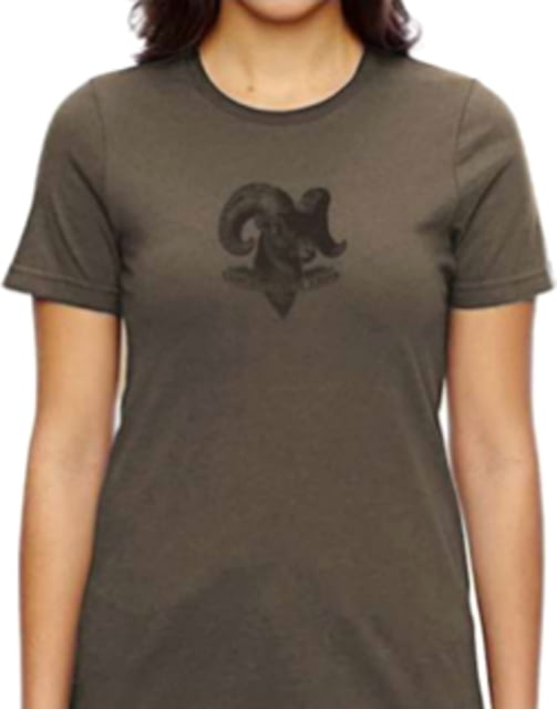 Christensen Arms Ram Graphic SS Tee - Womens Espresso M