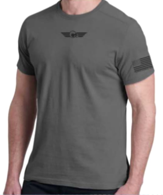 Christensen Arms Ram Logo Performance SS Tee - Mens Carbon 2X