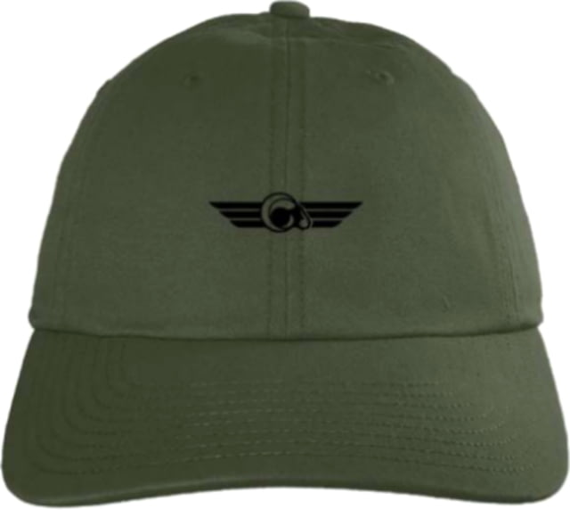 Christensen Arms Ram Logo Unstructured Cap - Mens Olive OSFM