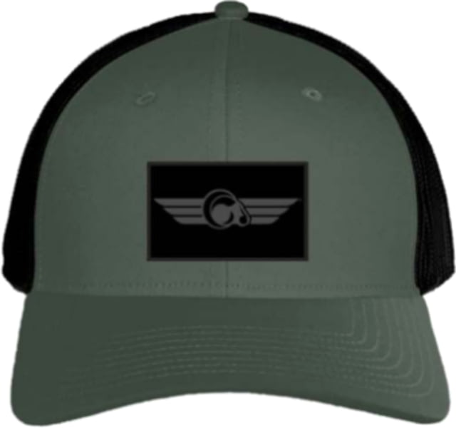 Christensen Arms Ram Logo Velcro Trucker - Mens Olive OSFM