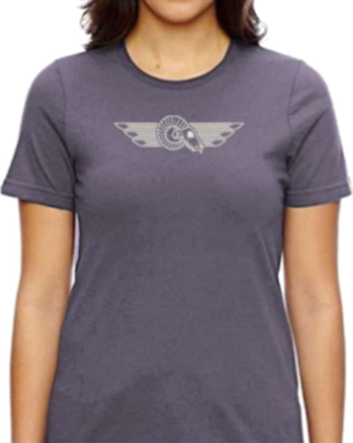 Christensen Arms Ram Skull SS Tee - Womens Lavender M