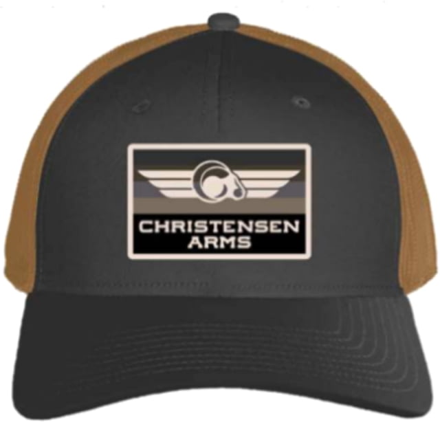 Christensen Arms Ram Wordmark Gradient Trucker - Mens Dark Gray OSFM