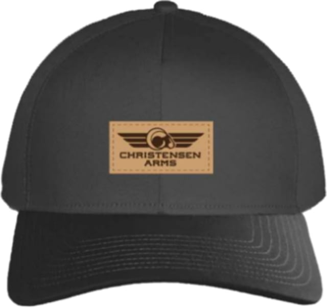 Christensen Arms Ram Wordmark Suede Patch Cap - Mens Dark Gray OSFM