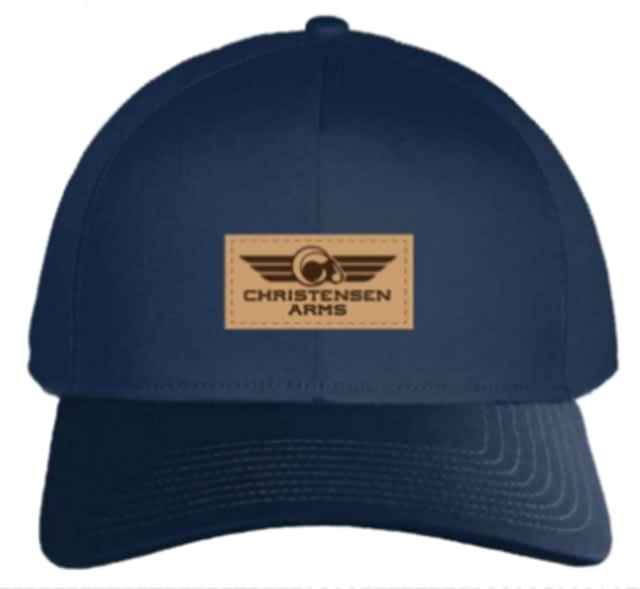 Christensen Arms Ram Wordmark Suede Patch Cap - Mens Dark Navy OSFM